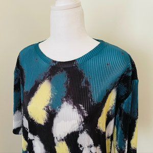 Pleted maxi dress - Multi colors.